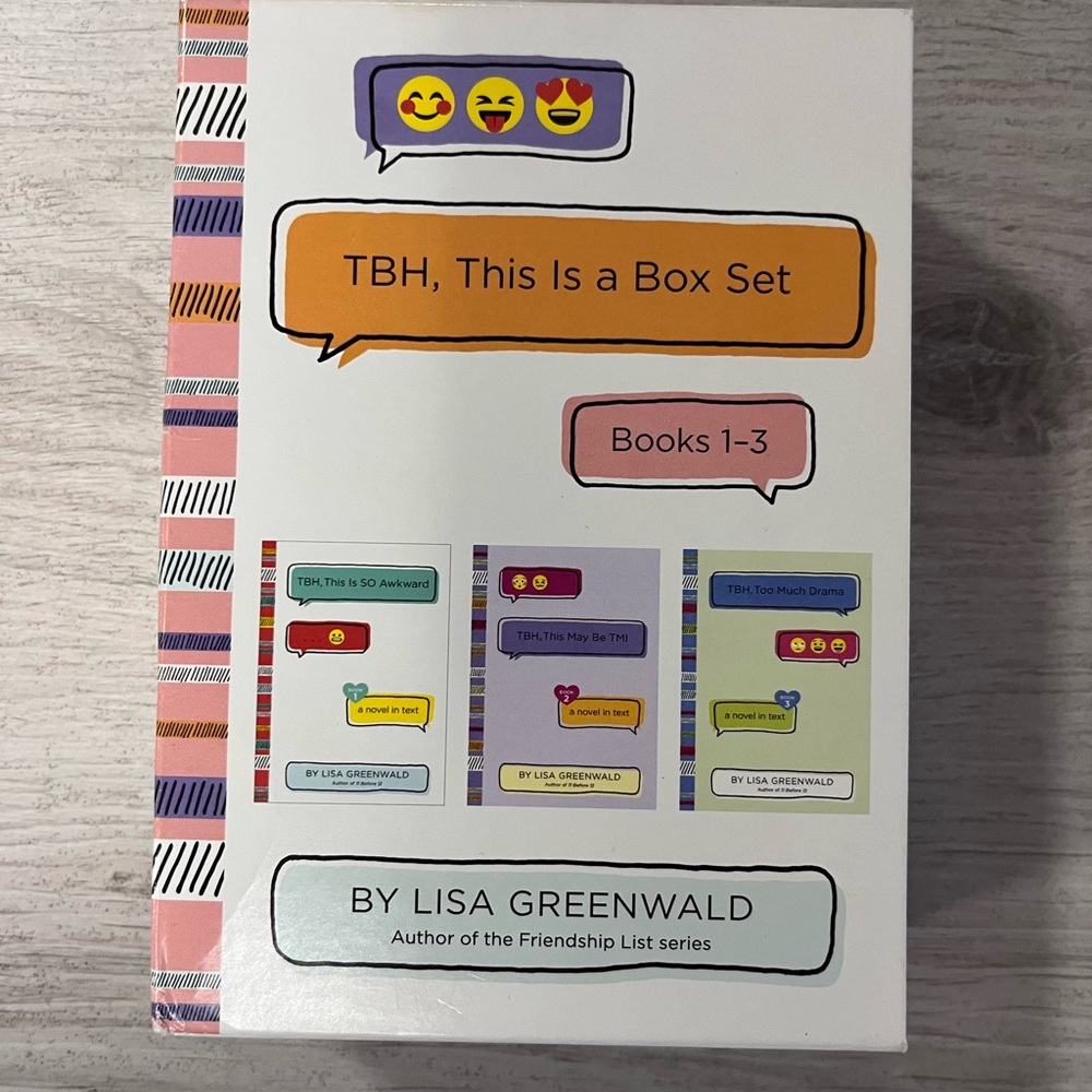 TBH Box Set Books 1-3 by Lisa Greenwald